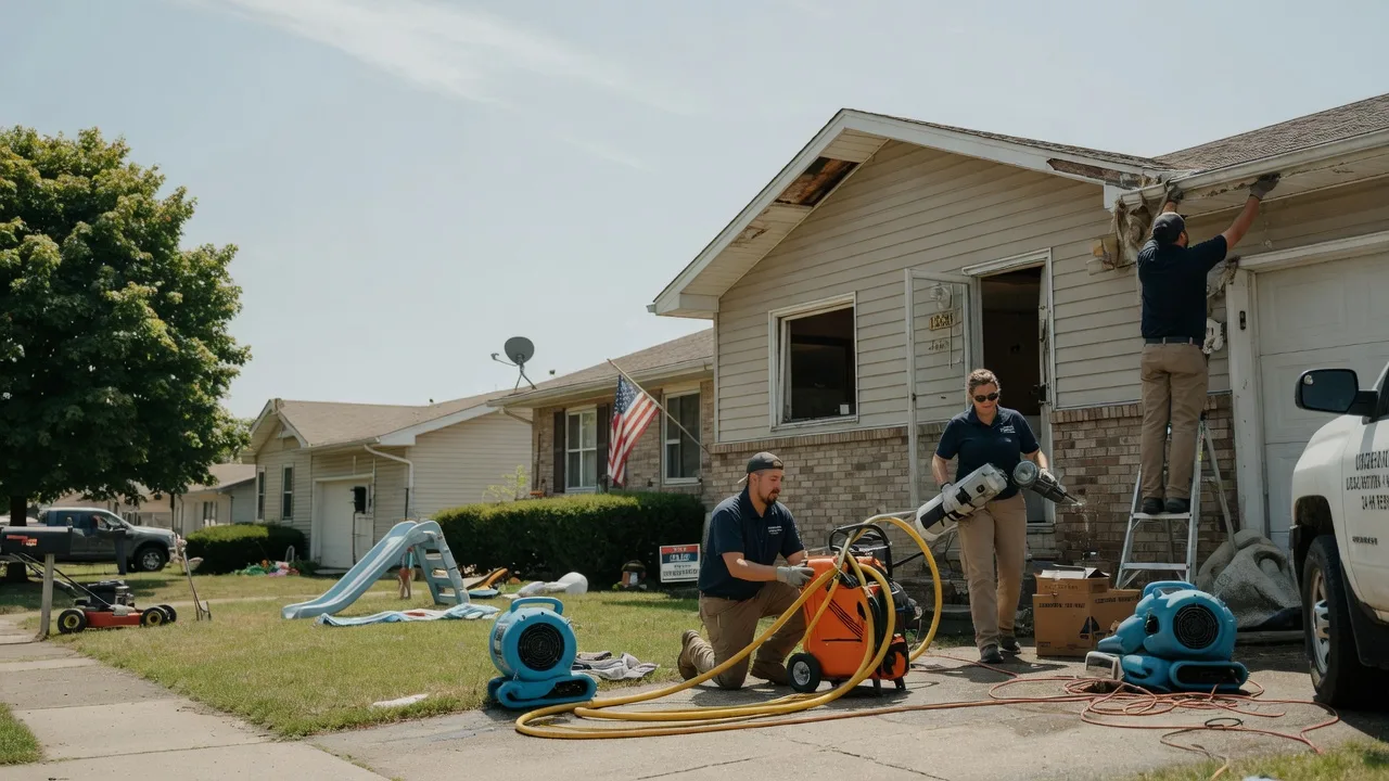 Water Damage Restoration in Quinton, OK near me